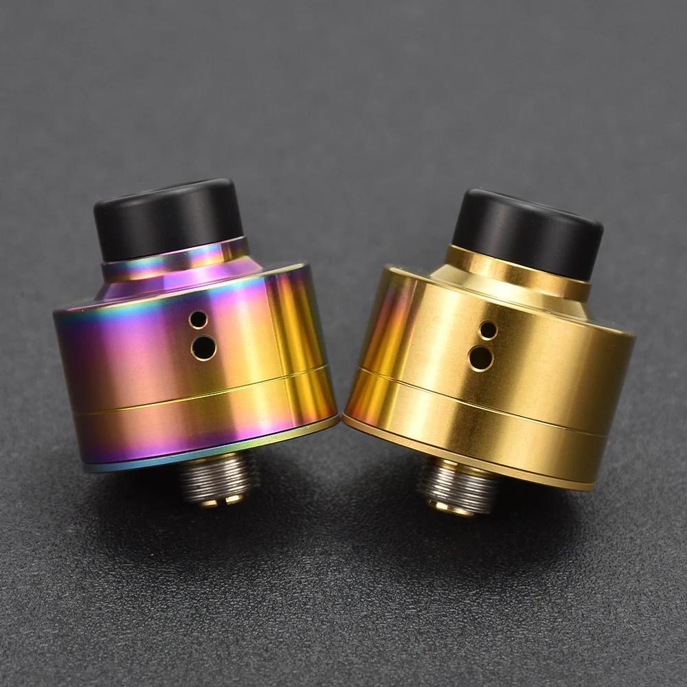 Coolvape Haku Venna RDA 22Mm Atomizer 304 SS MTL พร้อม Squonk BF PIN V2 Vape Vaporizer Rebuilding Single Coil E-Cigarette ถัง