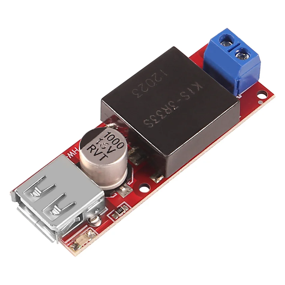 

5V USB Output Converter DC 7V-24V To 5V 3A Step-Down Buck KIS3R33S Module KIS-3R33S