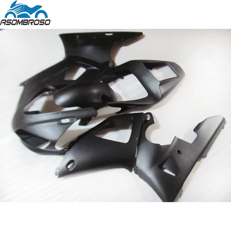 

Matte Black Motorcycle Bodywork fairings for YAMAHA R1 fairing kit 1998 1999 plastic racing fairing set YZFR1 98 99 HP45