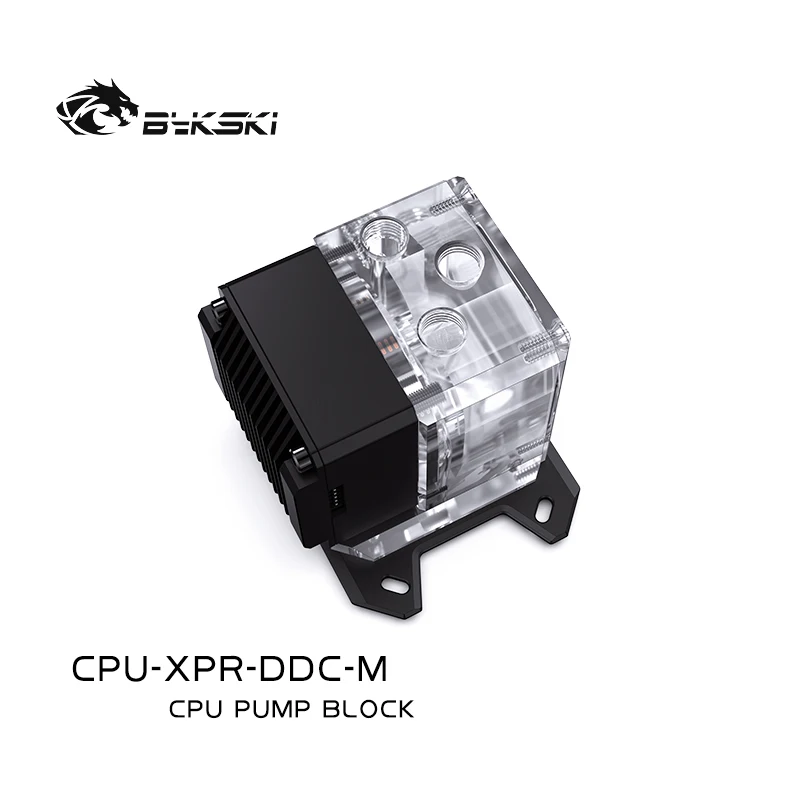 Imagem -05 - Bykski-cpu Bomba Water Block Reservoir Combo Conjunto para Amd Rgb Lighting Processor pc Water Cooling Kit Cpu-xpr-ddc-m