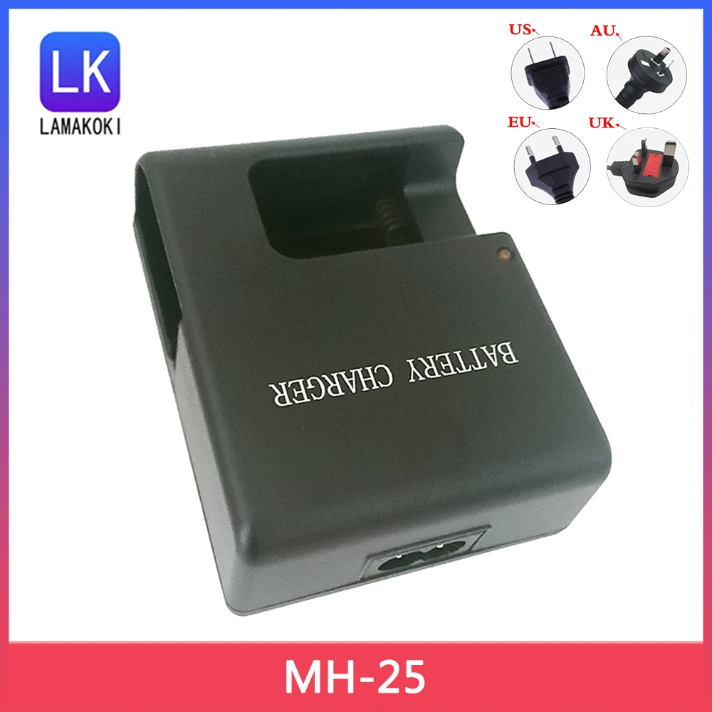 MH-25 Travel Battery Charger for Nikon EN-EL15 D7100,D600,D800,D7000 Digital Camera Battery Charger US UK AU EU Plug MH25