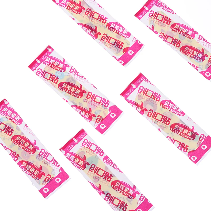 120Pcs กันน้ำ Breathable น่ารักการ์ตูน Band Aid Hemostasis กาวผ้าพันแผลเครื่องมือฉุกเฉินชุดฉุกเฉินสำหรับเด็ก