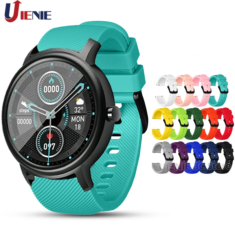 20 مللي متر سيليكون الفرقة ل شاومي ميبرو الهواء حزام الرياضة الساعات الذكية سوار استبدال معصمه ل Mi إبرو الهواء correa