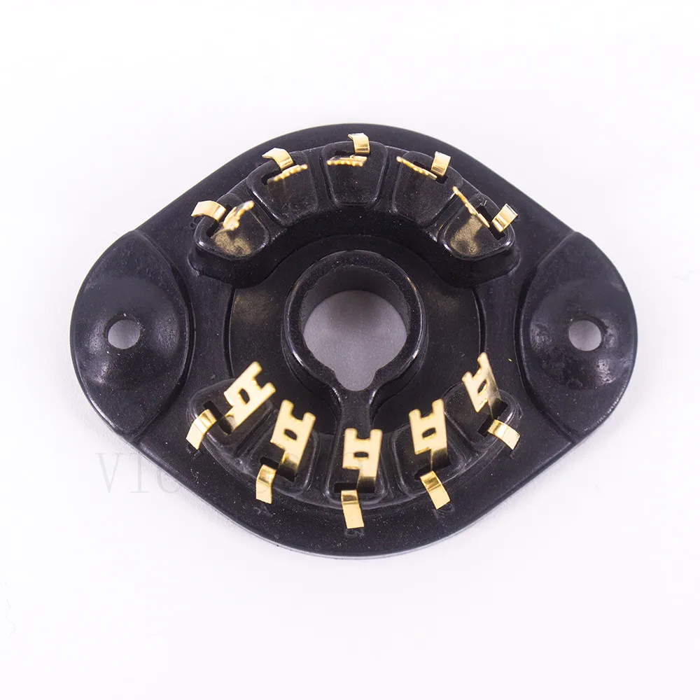 2PCS Bakeliteวาล์วหลอดTUS-Y10สำหรับEL12 EL156 ECL11 AZ11 AZ12 EZ150สูญญากาศเครื่องขยายเสียงหลอดVintageเสียงDIY