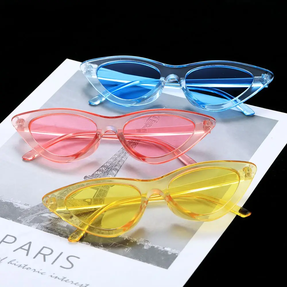 Women UV400 Sun Shades Sexy Retro Sunglasses Female Shades Vintage Small Triangle Sunglasses