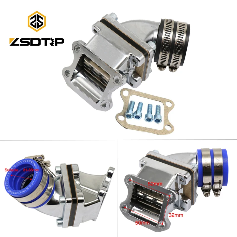 ZSDTRP Dio50 AF18/28/27 50cc High Performance Racing Intake Manifold Inlet Pipe for CX/ZX/SE/SK/SA50