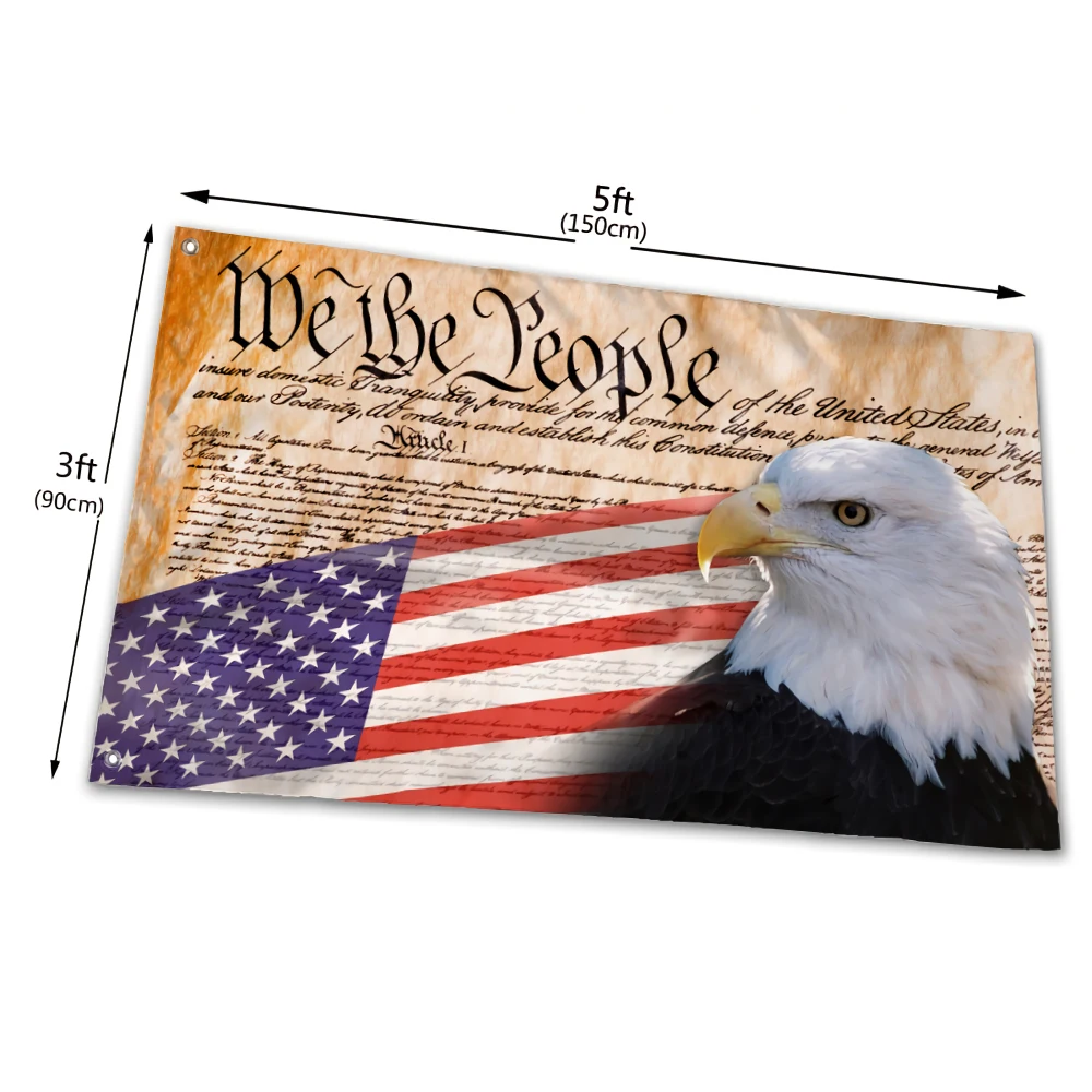 

In God We Trust Flag United States Banner Flag 1776 120*180cm 90*150cm Patterns and sizes can be customized