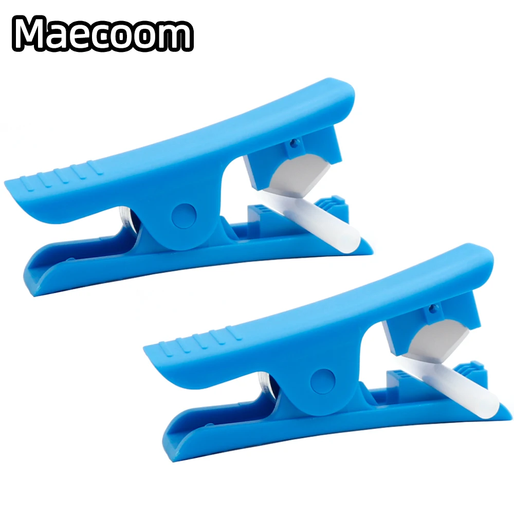 Cortador de tubo de PTFE, Mini cortadora de tubería portátil, cuchilla para piezas de impresora 3D, tubo de nailon, PVC, PU, herramientas de corte de sistema de ósmosis, 1 Uds.