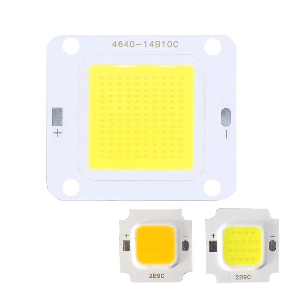 Smart IC No Need Driver LED COB Lamp Bead DC27-36V 10W 50W 60W 70W DIY Flood Light Bulb Outdoor Spotlight Landscape Chip Lamps