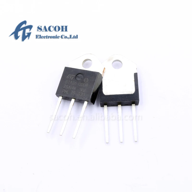 

10Pcs BTA60-1000B or BTA60-800B or BTA60-600B TOP3I 60A 1000V/800V/600V Discrete Traics