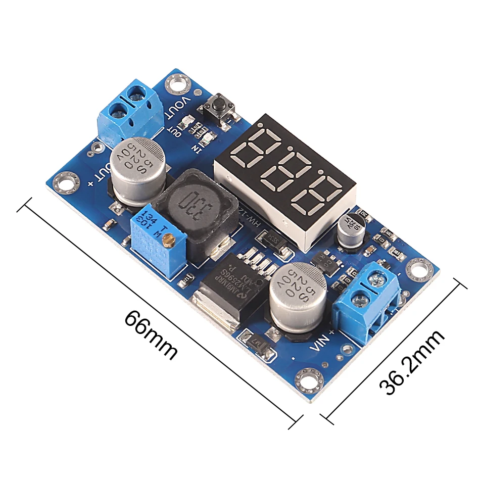 XL6009 DC-DC Verstelbare Boost Module 5-32V Liter 5-55V Met Digitale Display