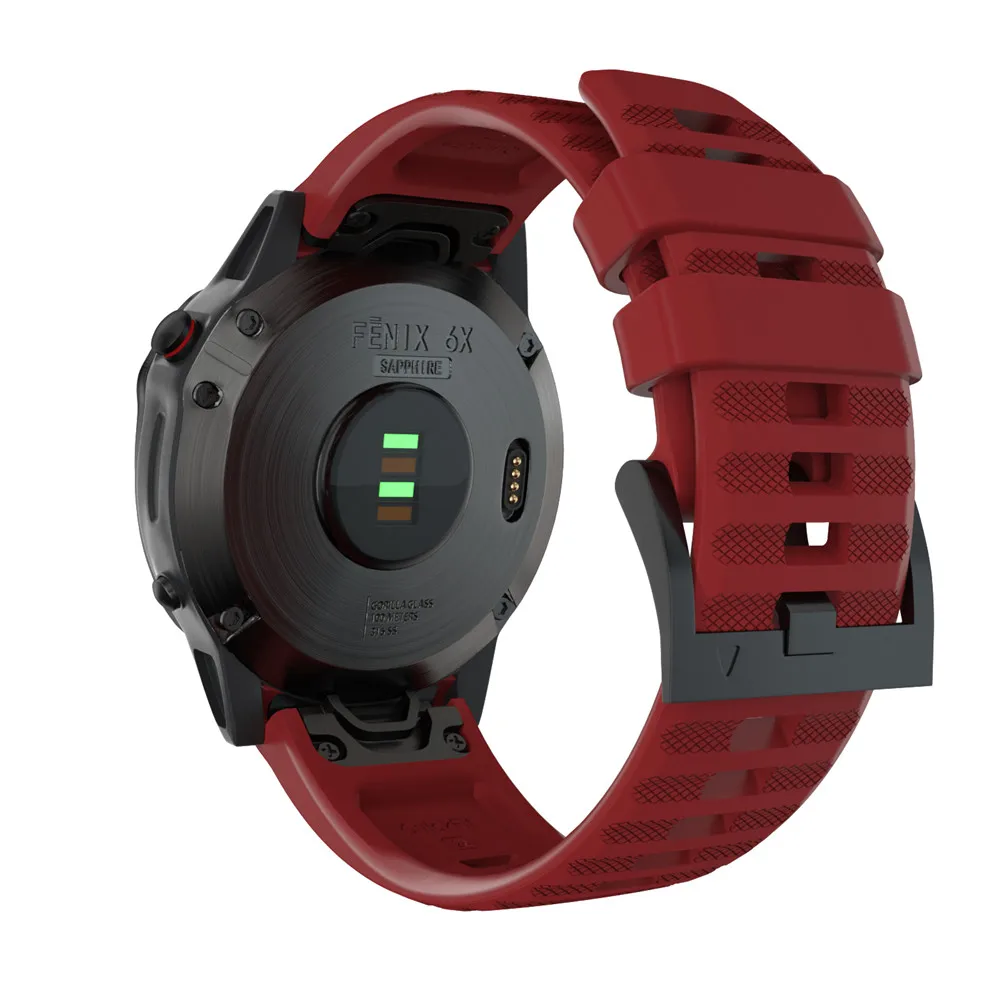 26mm Sport-Uhrenarmband für Garmin Fenix 8 7 6X 5X Plus Fenix 3 3HR Uhrenarmband Schnellverschluss Einfache Montage Armband – Detail 7
