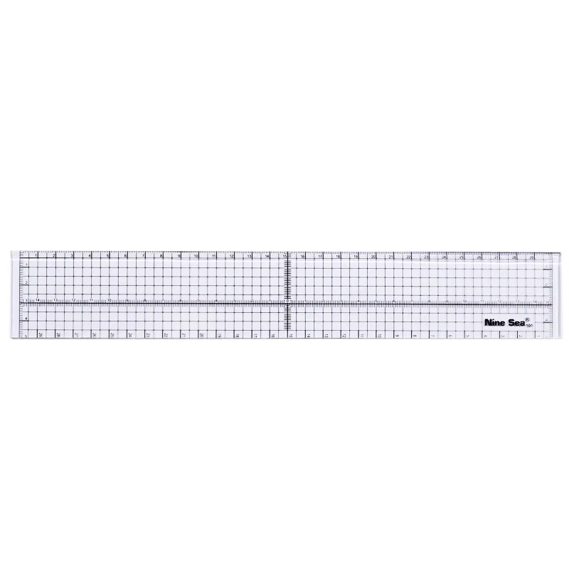 15CM 30CM 50CM Plastic Transparent French Curve Ruler SplIne Sewing Patchwork Feet Tailor Yardstick Cloth Cutting Rulers