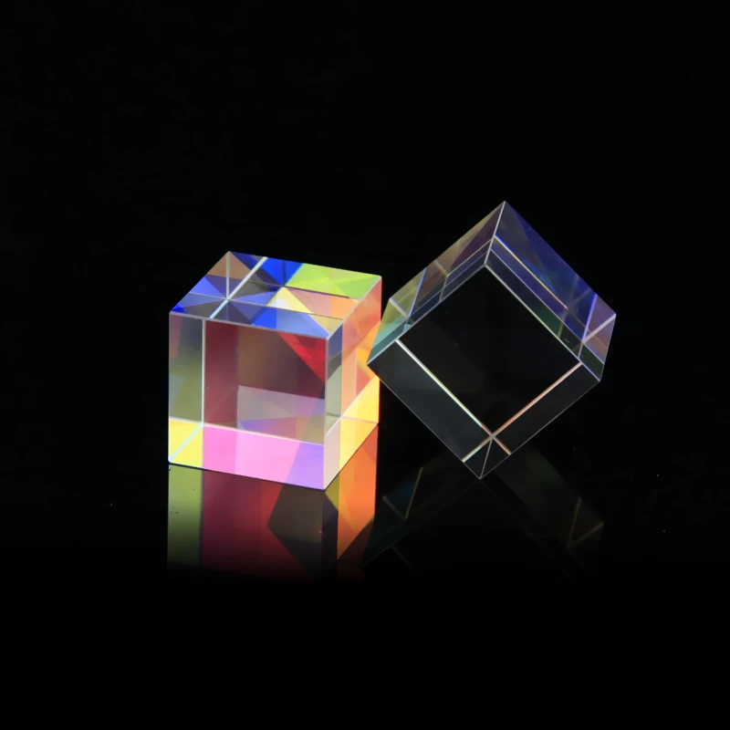 Color Prism Big Size 34mm X-Cube Optical Glass Prisma Rgb