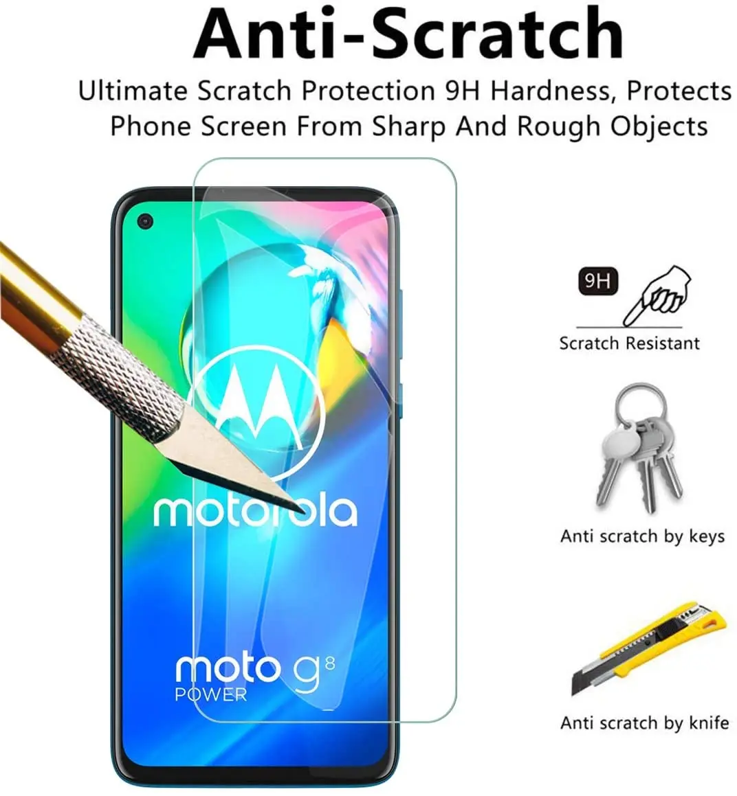 Kính Cường Lực Cho Motorola Moto G 8 G8 Chơi Plus Điện Bảo Vệ Màn Hình Trong Cho Motorola Moto G8 Plus Bảo Vệ Kính bộ Phim