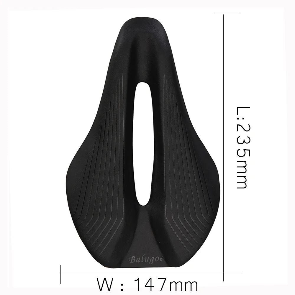 BALUGOE-Bicycle Seat Cushion, Comfortable and Breathable Seat, Road Bike Saddle, Mountain Bike Accessories, New Riding Equipment