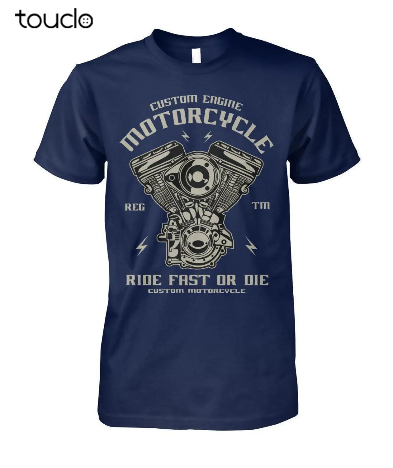 Engine Motorcycle Ride Fast Or Die Funny Casual Short Sleeve Tshirts Biker Tee Shirt Custom Mans Womens Unisex Shirt T-Shirt