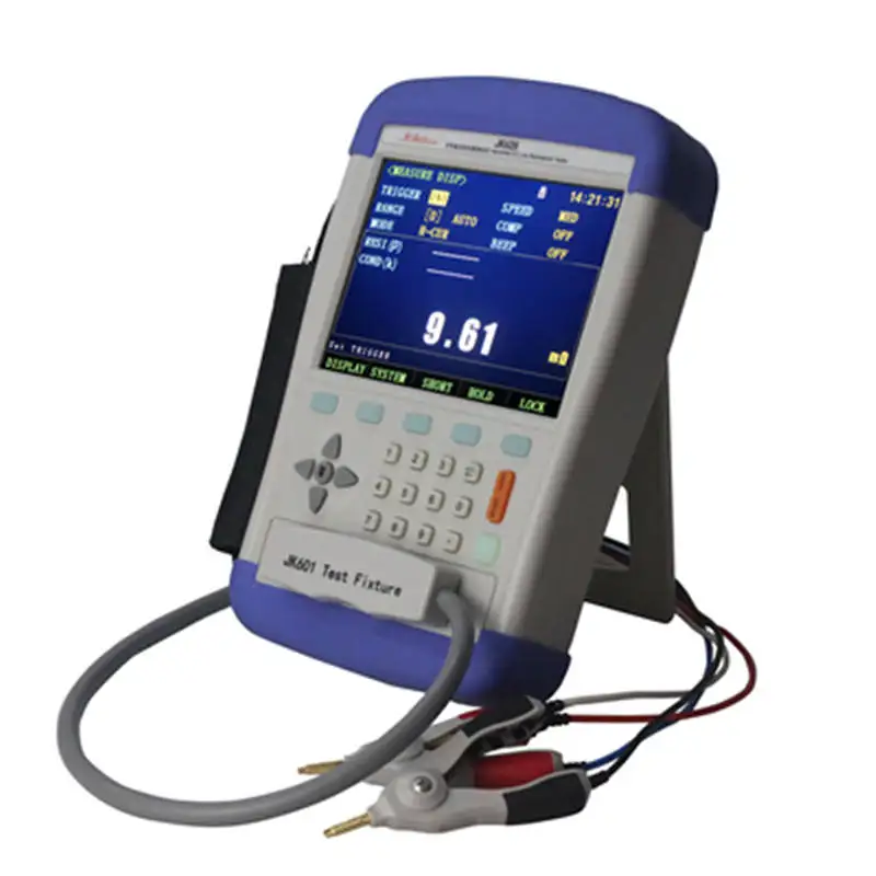 JK628มือถือเครื่องทดสอบความต้านทานต่ำ DC Meter