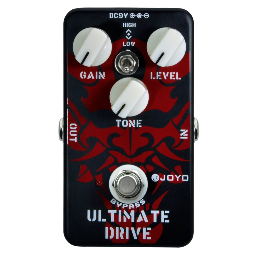 

JOYO JF-02 Guitar Effect Pedal Ultimate Drive Overdrive Pedal Between Distortion and Overdrive Electric Guitar Pedal True Bypass