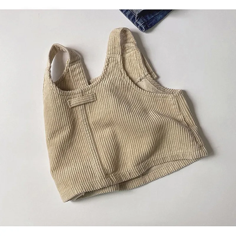 Abrigo de mezclilla sin mangas para bebé y niño, chaleco de una sola botonadura, chaqueta Vintage, ropa de otoño, 2024