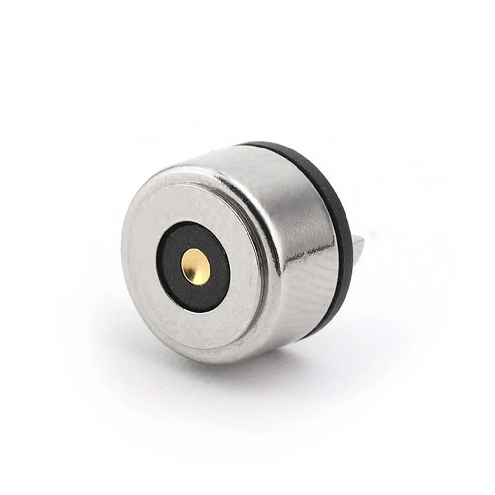 5pcs 10mm Magnetic DC Power Charging Magnet Connector Port 3A High Current Strong Magnetic LED Light Power Socket