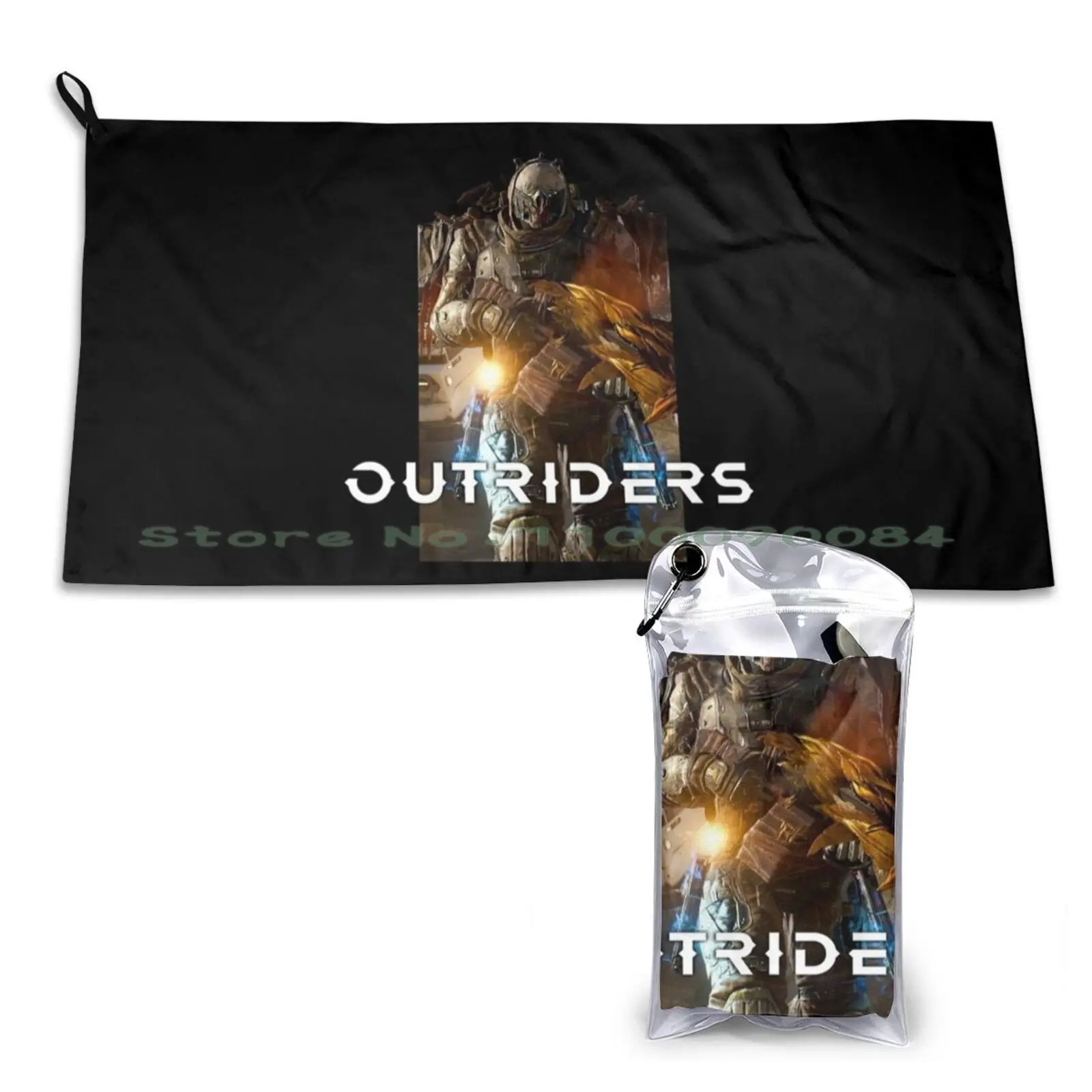 Outriders Devastator Quick Dry Towel Gym Sports Bath Portable Moxes Suzie Q Lizzies Games Video Game Cd Projekt Stadia 2077