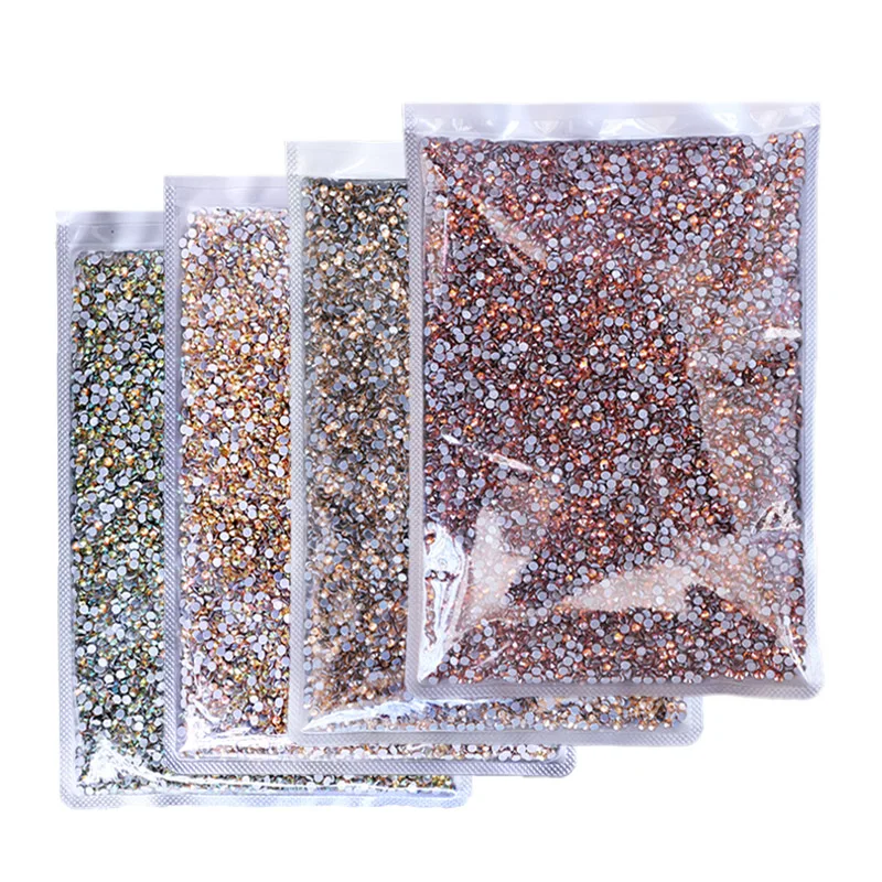 

Bulk Big Backage Wholesale Novel Coatings Hot Fix Rhinestone SS6-SS30 Flat Back Crystals Strass Stones Glitters for DIY Clothing