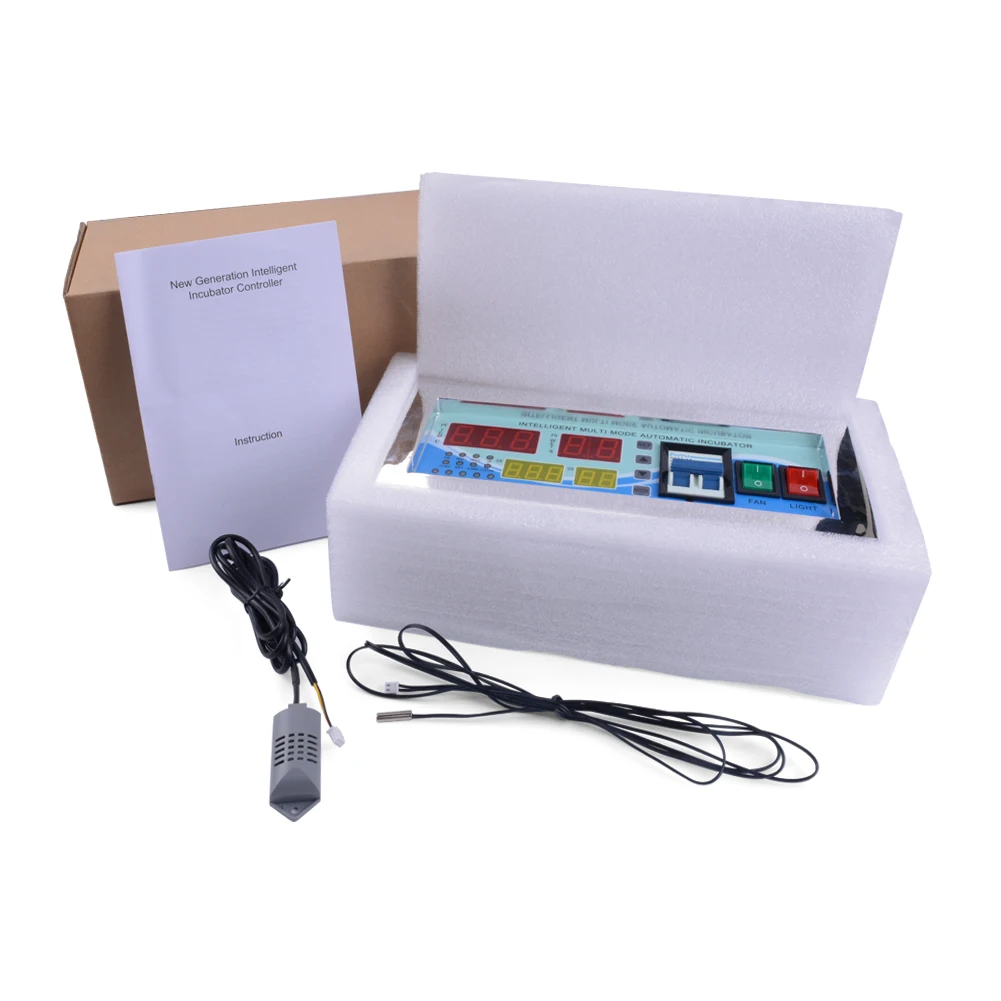 Yieryi XM-18E Intelligent Incubator Temperature Controller Moisture Meter Digital Egg Incubator Thermostat AC 160V-240V 50HZ