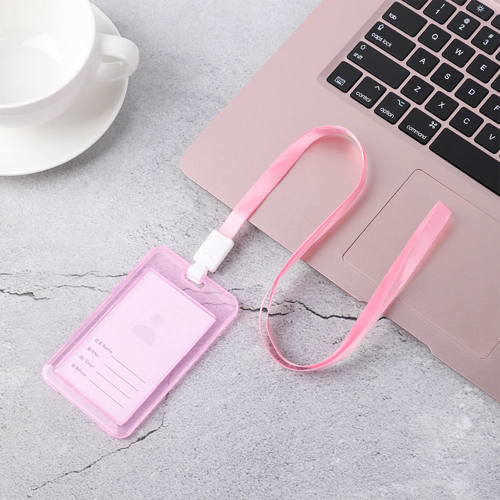 Funda transparente para tarjetas de crédito, Protector de doble cara para tarjetas de identificación, autobús y Banco, unisex, 1 unidad