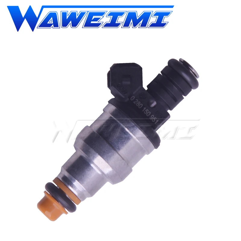 WAWEIMI 4 Pieces Fuel Injector OE 0280150951 For Audi 100 AAN ABY S2 S4 S6 2.2V Turbo