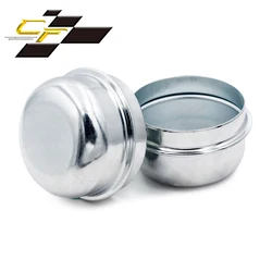 1pc 50mm Wheel Center Hubcap For Modification Dust Hub Cover Universal  Rim Caps Auto Accessories Chrome ABS Plastic