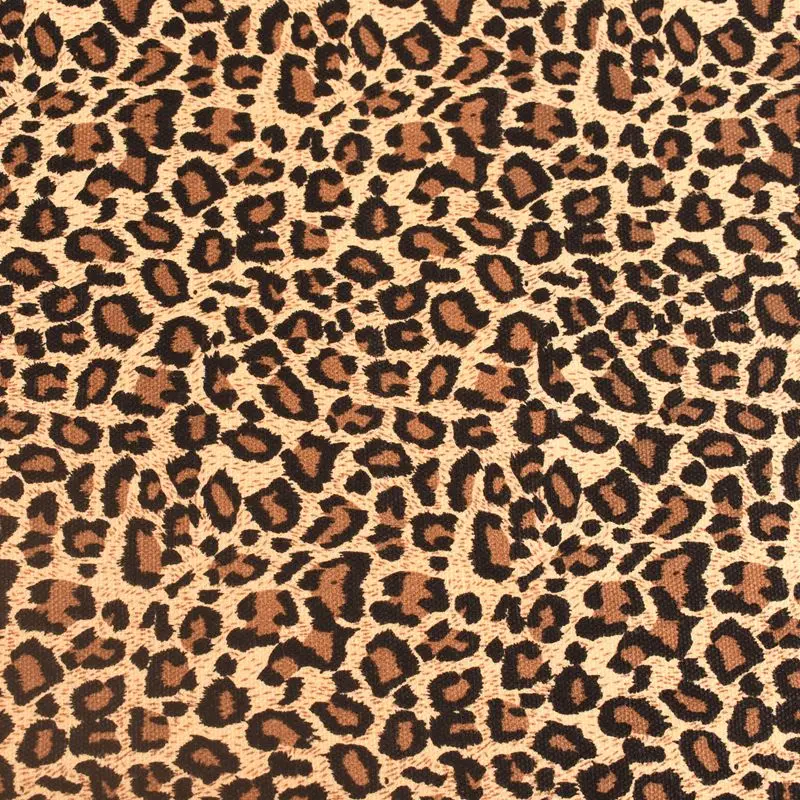 QUANFANG Leopard Series Canvas Fabric For Sewing Sofa Shirt Curtain Bag Home Handmade Cushion 50x140cm or 40x45cm/Piece