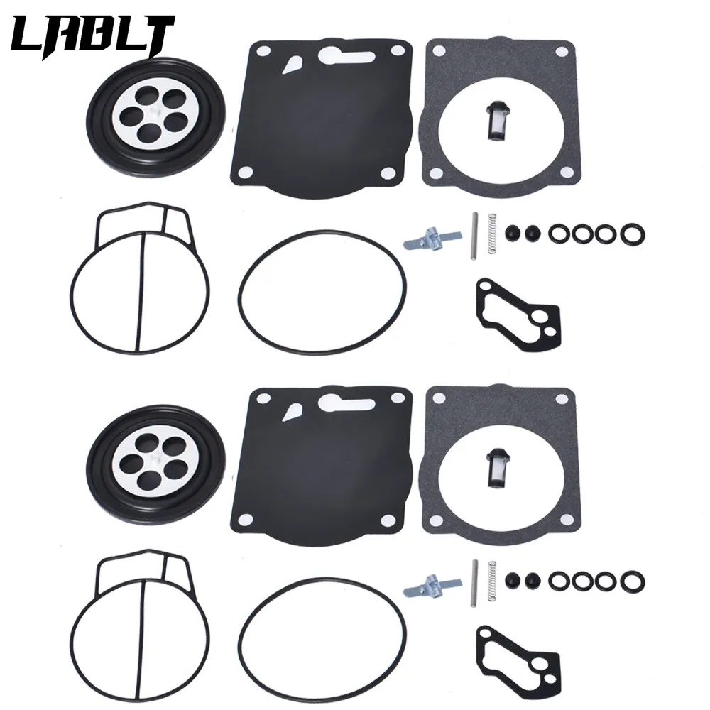 2X Carburetor Rebuild Kit For SeaDoo 951 Dual SBNI GSX GTX RX XP LRV Ltd New