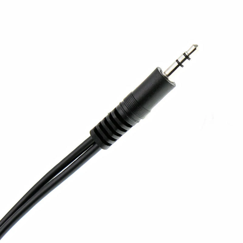 3.5mm hever audio kabel 1 pánský na 2 pánský rozbočovač aux kabel pro auto sluchátka MP3 auto