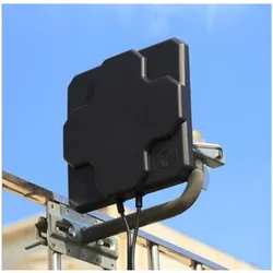 2*22dBi outdoor 4G LTE MIMO antenna,LTE dual polarization panel antenna SAM -Male connector