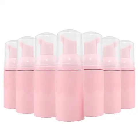 28Pcs 30ml 거품 병 핑크 빈 거품 펌프 병 화장품 클리너 비누 디스펜서 리필 되나요 병 여행 컨테이너