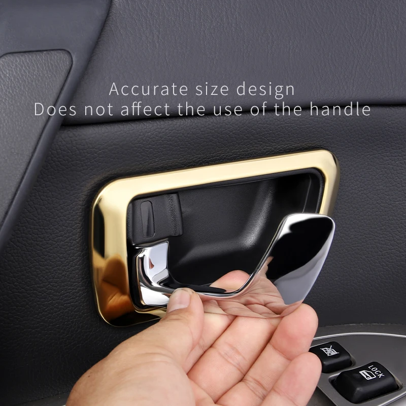 For Mitsubishi Pajero accessories v7375v87v93v9798 Doorknob frame cover Pajero io Full Pinin Montero Modification Decoration