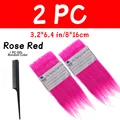 2 piezas rojo rosa