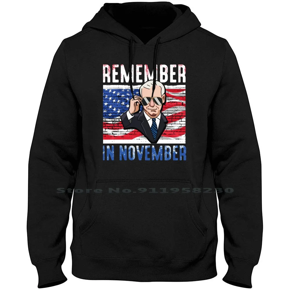 Remember In November 2020 Hoodie Sweater Cotton Illustration Remember November Popular Member Trend Some Love 2020 End No Me