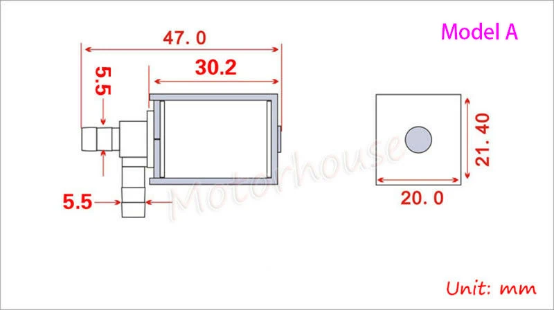 DC 12V Micro Mini Electric Solenoid Valve N/C Normally Closed Water Valve N/O Normally Open Water Valve Air Valve