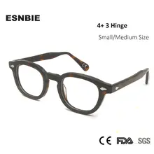 High-Quality Acetate Glasses Frame Johnny Depp Style for Men and Women #3