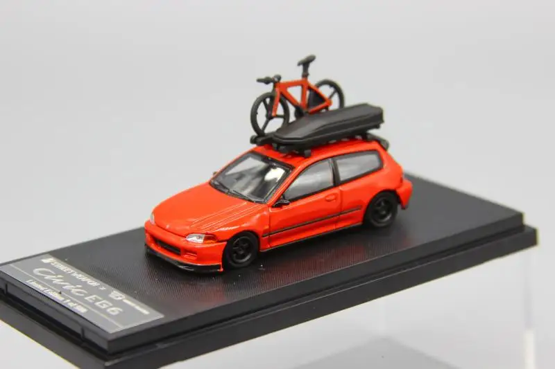 Street Weapon SW 1:64 HONDA Civic EG6 Collection Die-cast Alloy Car Model Decoration