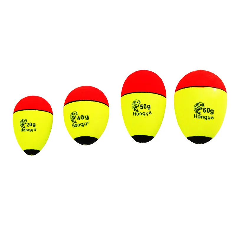 EVA Rock Fishing Buoy Long Cast Big Belly Foam Float 15g 20g 30g 40g 50g 60g 80g 100g Floating Balls Mid Pass Lot 4 Pieces SALE