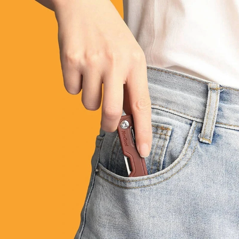 Youpin Nextool-سكين متعدد الوظائف ، أداة البقاء على قيد الحياة في الهواء الطلق ، حامل الهاتف المحمول ، فاتح العلب ، طي الحياة المنزلية ، كماشة سكين صغيرة