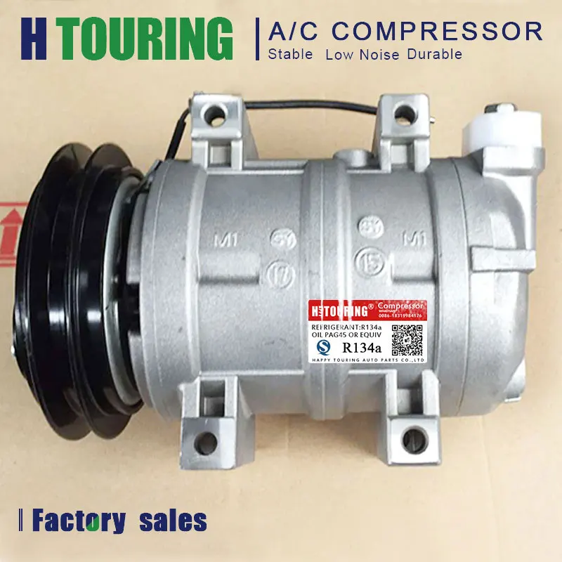 DKS15CH AC Compressor for Mitsubishi L200 2.5 TD 5060117301 MR190619 506011-7303 506011-7301 506211-6520 5060117303 5062116522