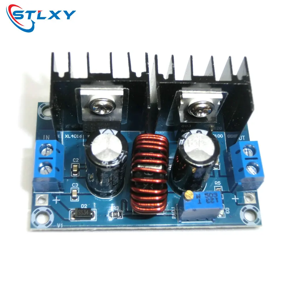 Max 8A XL4016 XL4016E1 200W High Power DC-DC PWM Adjustable Step-down Buck Converter Module Tire Voltage Regulator Javino
