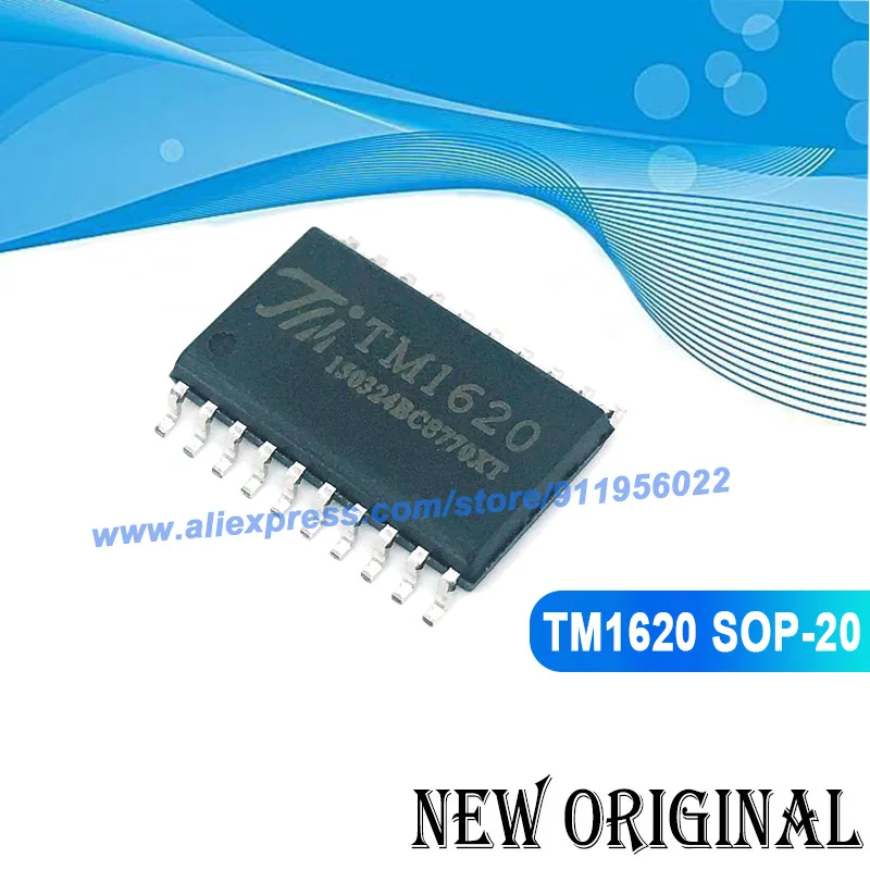 (5 pezzi) LED TM1620 LED SOP-20