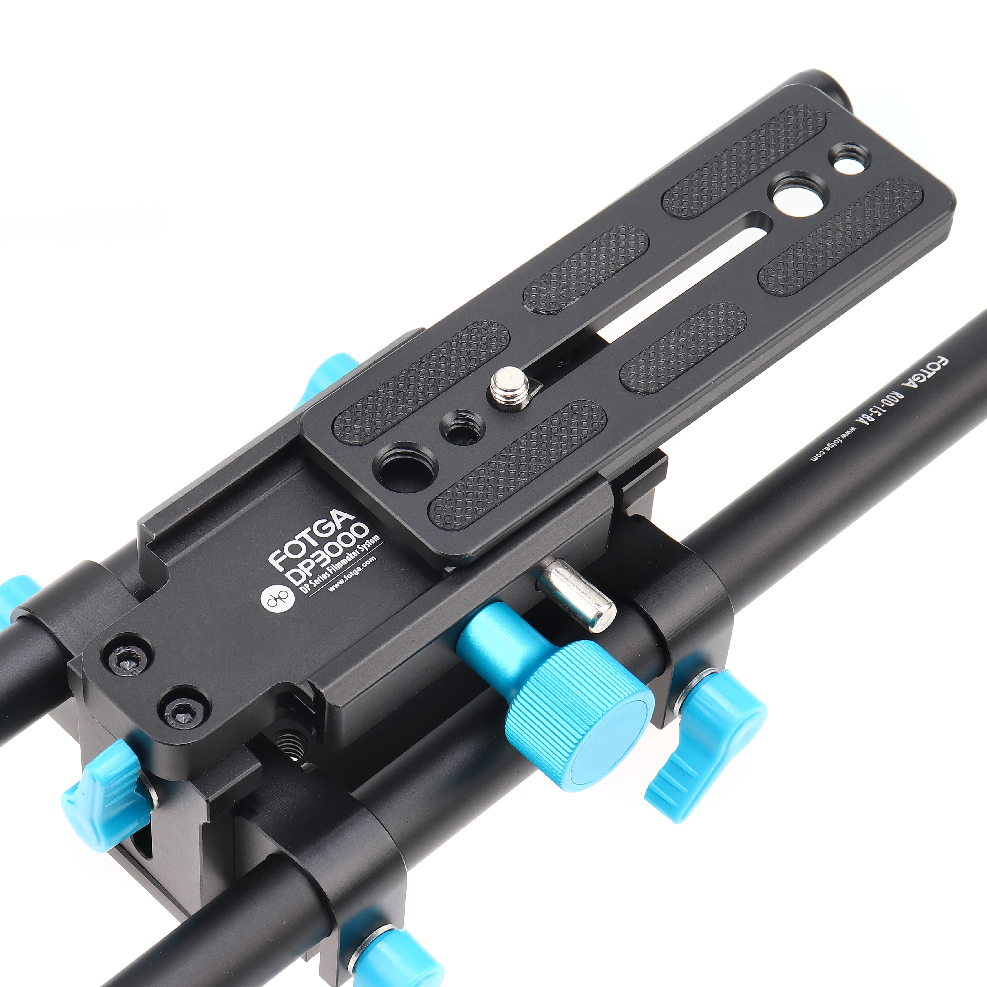 FOTGA DP3000 15mm Rail Rod Advanced QR Baseplate Mount For DSLR Follow Focus Rig