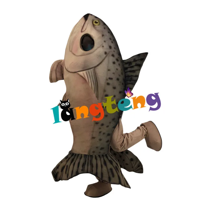 

1137 Fish Mascot Costumes Hand-made Toy Stuffed Animal For Adults