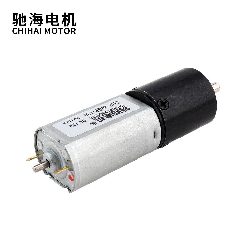 CHP-20GP-180 mini dc gear carbon brush 20mm planetary gearbox low speed high torque gearbox motor for Small electric screwdriver